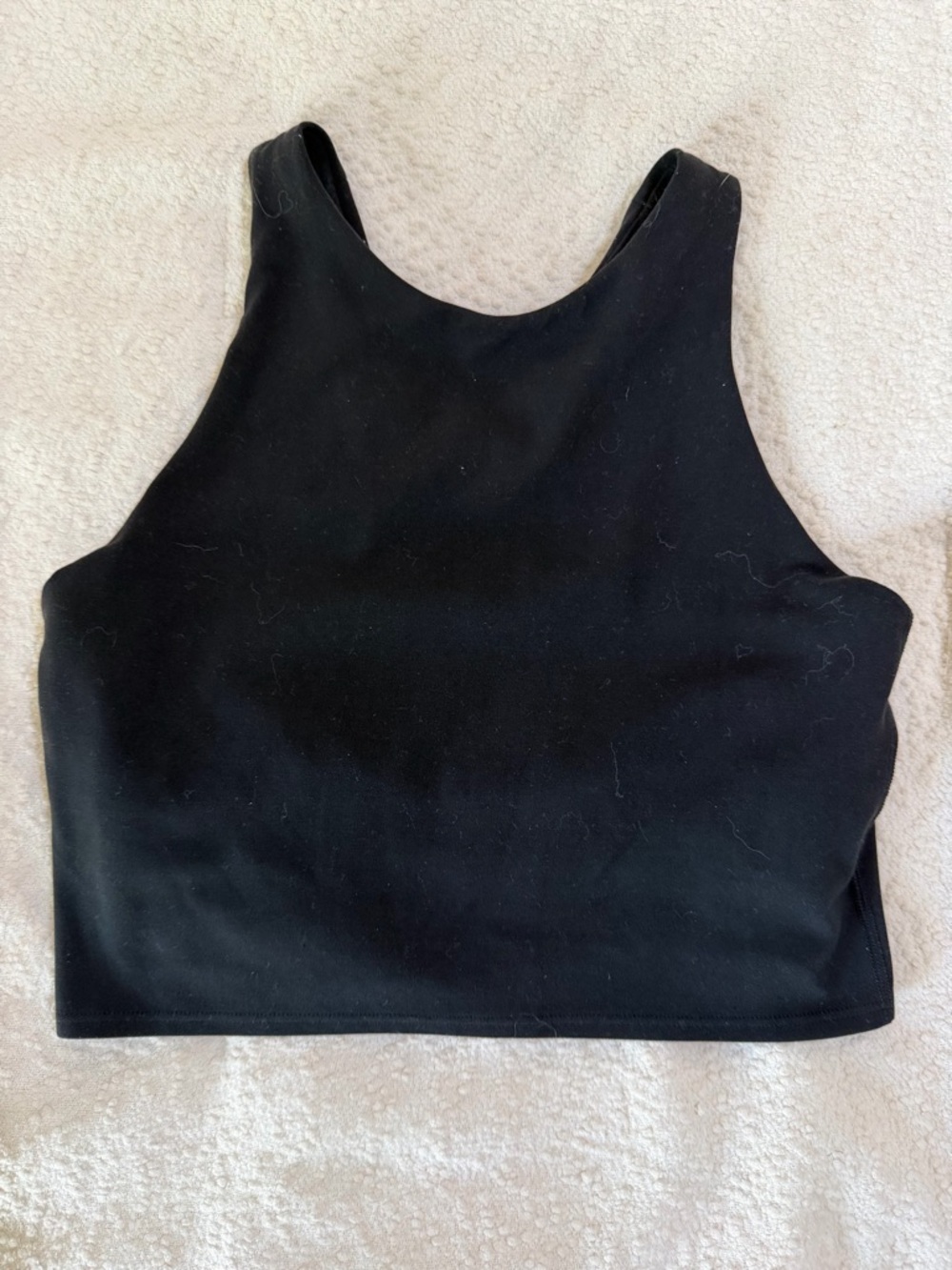 Athleta A-C Conscious Crop Top Black small